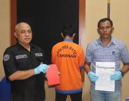 Respon Cepat Polres Batu Berhasil Amankan Tersangka Perampasan HP di Pujon