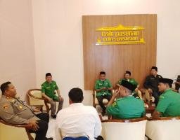 Kapolres Pasuruan dan GP Ansor Sepakat Perkuat Sinergi Jaga Kamtibmas