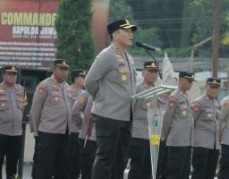 Apel Jam Pimpinan Polres Blitar - Penekanan Terhadap Aksi Premanisme Berkedok Ormas