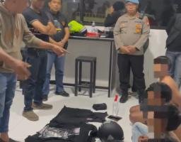 Lima Oknum Anggota Perguruan Silat Diamankan Polres Blitar karena Ganggu Ketertiban Umum