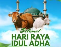 Keluarga Besar Yusni Salam Merayakan Idul Adha di dusun Prombesan kabupaten Bangkalan 