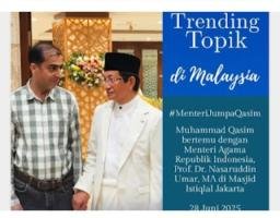 MenteriJumpaQasim Trending di Malaysia: Mimpi Ilahi Muhammad Qasim Guncang Wacana Dunia Islam