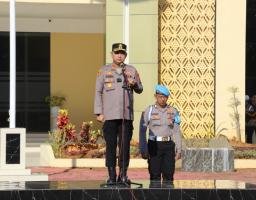 Kapolres Sumenep Pimpin Apel Gelar Pasukan Operasi Patuh Semeru 2025