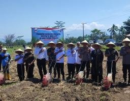 Polres Bondowoso bersinergi dengan pondok pesantren dalam mendukung program ketahanan pangan
