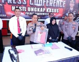 Polres Bondowoso berhasil Ungkap Tiga Kasus Kriminal Menonjol, Dua di Antaranya Libatkan Remaja di Bawah Umur