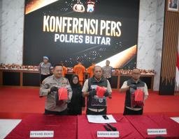 Gerak Cepat Polres Blitar Berhasil Amankan 9 Tersangka Kasus Pengeroyokan
