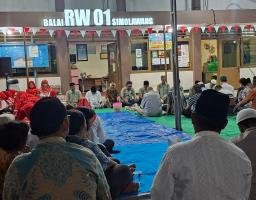 Tasyakuran HUT RI ke-80 di RW 01 Simolawang Surabaya, Wujudkan Semangat Kampung Pancasila