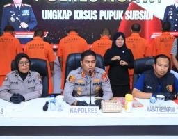 Polres Ngawi Berhasil Ungkap Upaya Penjualan Ilegal 17,8 Ton Pupuk Bersubsidi