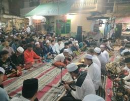 Sambut Antusias, Warga Jalan Gundih Lapangan Rayakan Maulid Nabi