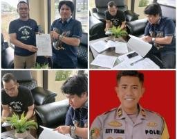 Hafidz Halim Resmi Laporkan Dugaan Kesaksian Palsu di Bawah Sumpah PN Kotabaru