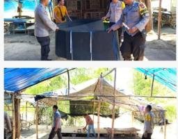 Polsek Bagor Bersama Resmob Polres Nganjuk Tindak Lanjuti Aduan Warga Soal Dugaan Perjudian Sabung Ayam