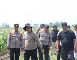 Polres Nganjuk Dorong Ketahanan Pangan Lewat Program “Desa Tangguh Pangan”