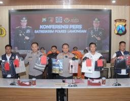Polres Lamongan Berhasil Amankan Komplotan Ganjal ATM Lintas Provinsi, Pelaku Belajar dari YouTube