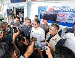 Jelang Nataru Satgas Pengendalian Harga Beras Jawa Timur Sidak Pasar di Surabaya