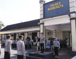 Kapolres Kediri Kota Kukuhkan Pamapta Layanan yang Cepat dan Profesional untuk Masyarakat