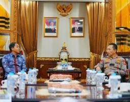 Audiensi Dengan Menhut, Kapolri Siap Bersinergi Hadapi Karhutla