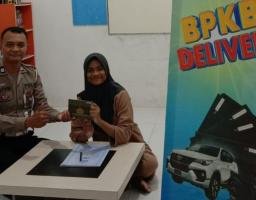 Polantas Menyapa, Polres Bondowoso Beri Layanan BPKB Delivery
