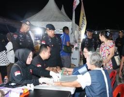 Polri Cepat Tanggap Layani Masyarakat Tarakan Pasca Gempa Susulan