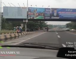 Lagi! Pemotor Nekat Terobos Jalur Mobil di Suramadu, PJR Diduga Absen