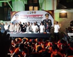 Komitmen Berantas Kejahatan, Satreskrim Polrestabes Surabaya Amankan Puluhan Pelaku Curanmor