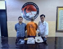 Polresta Banyuwangi Ungkap Peredaran Ganja Satu tersangka Diamankan