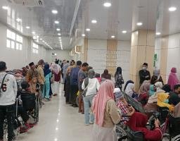 Kesehatan Nurse Station Pasien Membludak, Poli Saraf RS.UD Syarifah Ambami Rato ebu Bangkalan 