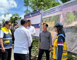 Wapres Gibran Tinjau Lokasi Jembatan Gantung Sungai Gomo, Prioritaskan Keselamatan dan Akses Pendidikan