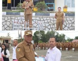 Spesial 159 Orang P3K Terima SK-SPT di serahkan langsung Bupati Nias Utara