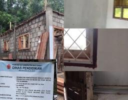 2 Pembangunan Rehabilitasi dan Pembangunan UKS di  Uptd SD Watas Tiga hilihambawa disinyalir Kuat Korupsi.