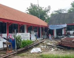Proyek SDN Pendabah 1 Kamal Jadi Sorotan Tak ada Papan Nama Proyek Dan Pintu Belum Terpasang