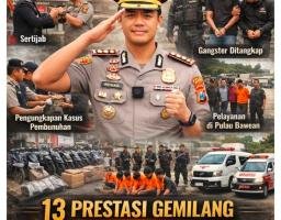 Kado Pengabdian Terakhir untuk Gresik Sebelum Bertugas ke Mabes Polri : 13 Prestasi Luar Biasa AKBP Rovan Richard Mahenu