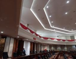 Sempat Terdampak Angin Puting Beliung, Gedung DPRD Bojonegoro Kini Kembali Normal