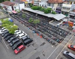 Polrestabes Surabaya Gelar Bazar Ranmor, Ratusan Motor Curian Siap Dipulangkan ke Pemiliknya