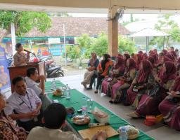 Samsat Sidoarjo Kota Sosialisasikan Pajak dan Opsen PKB BBNKB di Jumputrejo Kecamatan Sukodono 