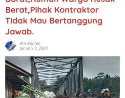 Menanggapi " tentang Retaknya Rumah Warga di Desa Tuwuna, Kontraktor Sepakat Untuk diperbaikin.