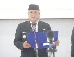 BUPATI NIAS UTARA LANTIK 12 JABATAN PIMPINAN TINGGI (JPT) PRATAMA BERIKUT NAMANYA.