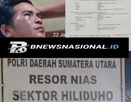 "Ketua BPD Dahadano Botombawo Dilaporkan ke Polsek Hiliduho atas Tuduhan Penganiayaan Warga"
