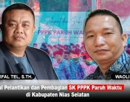 Pelantikan P3K Paruh Waktu Disorot, Tokoh Nias Selatan Ajukan Skema Dapil
