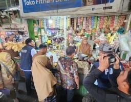 Satgas Pangan Polres Tanjung Perak Pastikan Stok Bapokting Aman