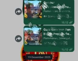 Bukti WA Centang Dua Jadi Saksi, bnewsnasional.id Sebut SAF Sengaja Abaikan Upaya Klarifikasi