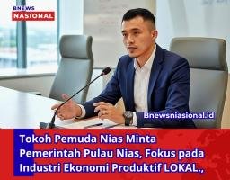 Pemuda Nias Minta Pemerintah Fokus pada Ekonomi Produktif Lokal