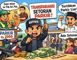 Dugaan Praktik Pungli Parkir di Samsat Bangkalan Mencuat, Bupati Didesak Segera Bertindak