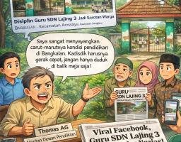 Viral Dugaan Guru SDN Lajing 3 Bangkalan Hanya "Titip Absen", Mantan Dewan Pendidikan Angkat Bicara