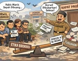 Habis Manis Sepah Dibuang, Mantan Korwil Keluhkan Cara Pembubaran oleh Kadisdik Bangkalan