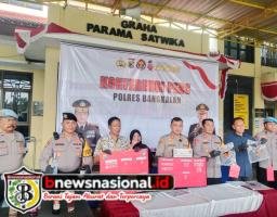 Polres Bangkalan Rilis Hasil Operasi Pekat Semeru 2026, Ungkap 19 Kasus dan Amankan 24 Tersangka