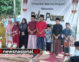 Menebar Berkah, Media Halo Bangkalan Santuni Puluhan Anak Yatim dalam Balutan Buka Bersama