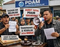 Tagihan Air Membengkak, Warga Tambegan Siapkan Laporan Resmi ke Pemkab dan Ombudsman