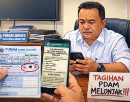 Dirut PUDAM Bangkalan Bungkam Soal Lonjakan Tagihan di Tambegan, Hanya Kirim Pesan ‘Template’