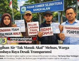 Tagihan Air “Tak Masuk Akal” Meluas, Warga Kecamatan Arosbaya Desak Transparansi