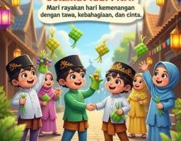 Keluarga Besar bnewsnasional.id dan Bnewsjatim.id Ucapkan Selamat Hari Raya Idulfitri 1447 H